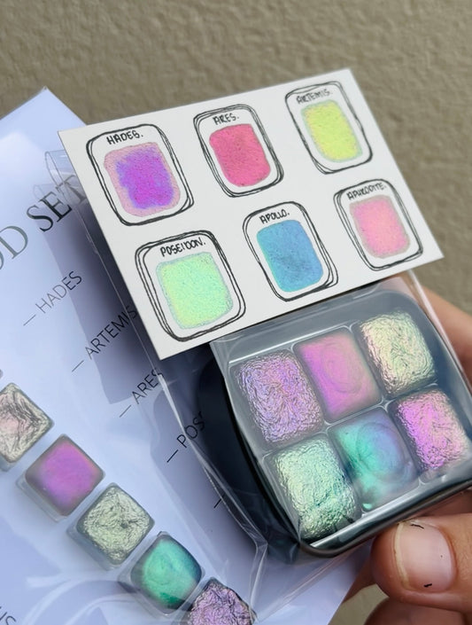 Greek God Shifting Mini Pan Set