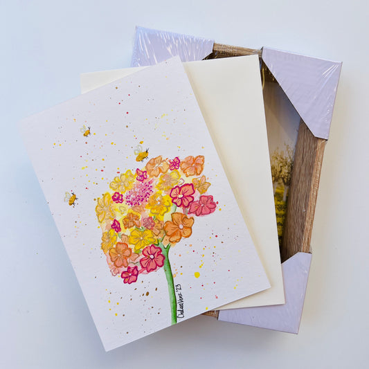 ‘Road Trip Flower’ Card + Frame