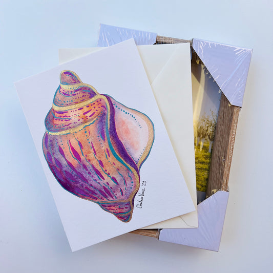 ‘Shiny Shell’ Card + Frame
