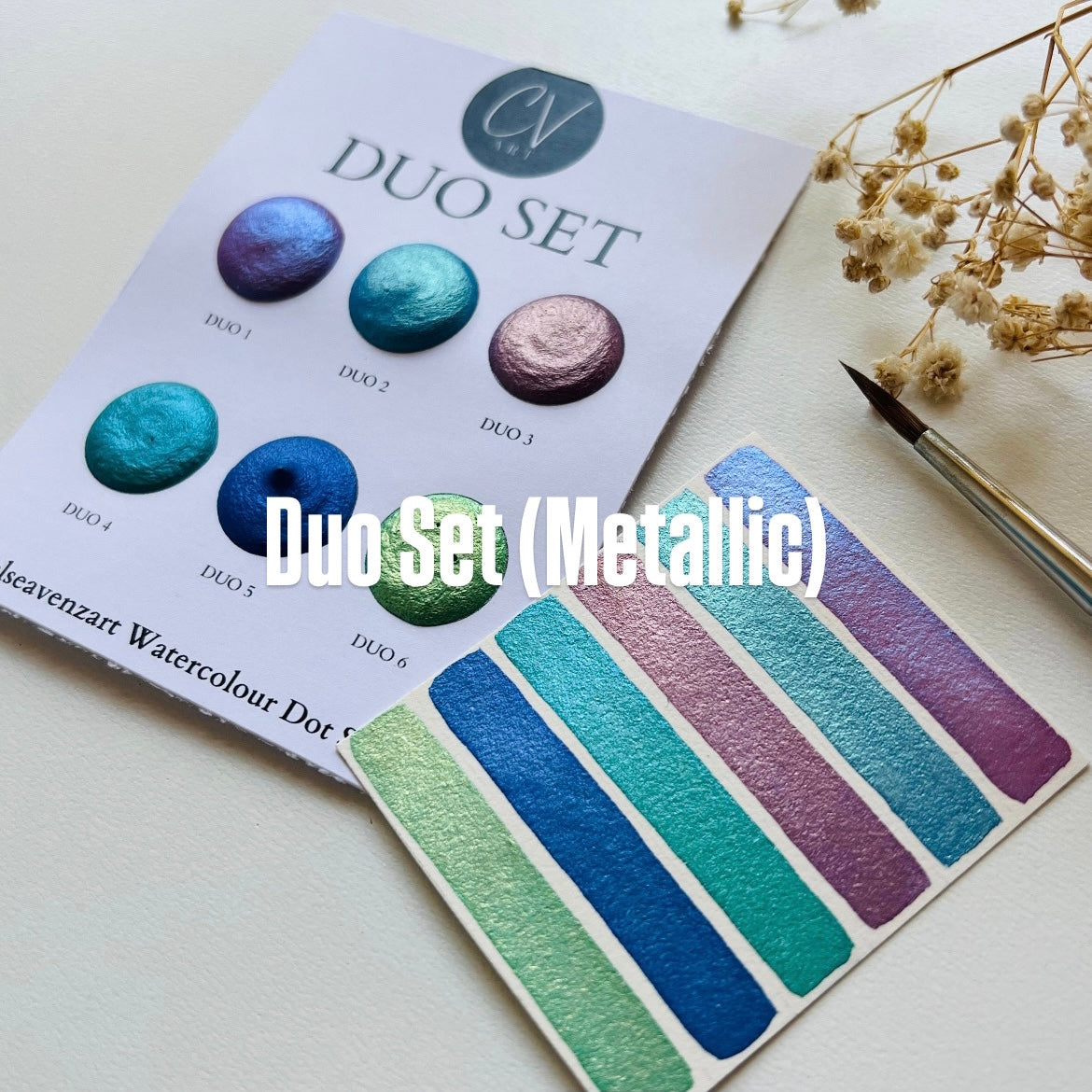 Metallic Dot Card Set Bundle