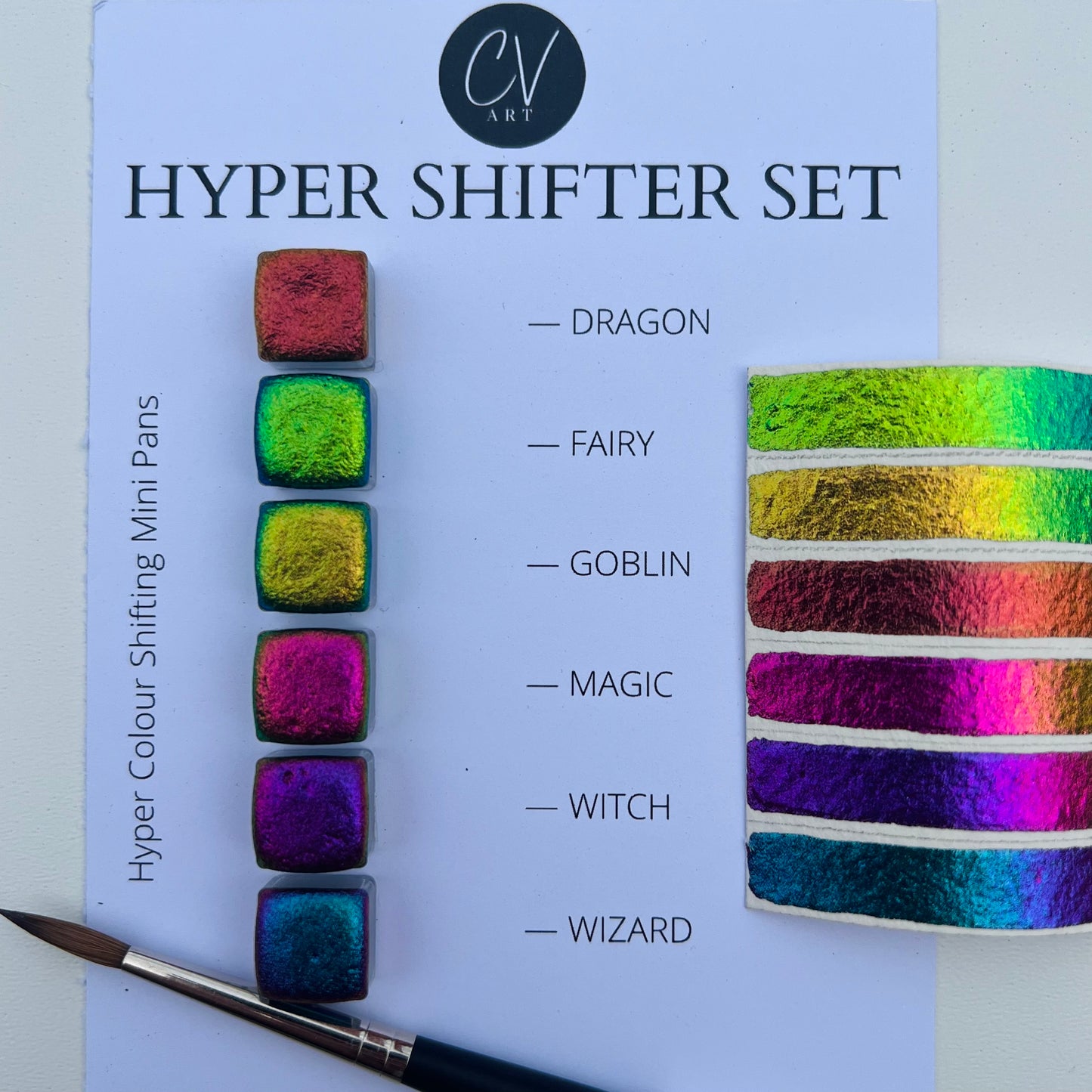 Hyper Colour Shifting Mini Pan Set