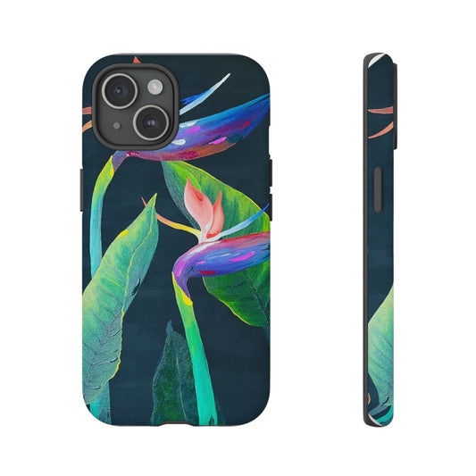 ‘Eccentric Birds of Paradise’ Tough iPhone Case