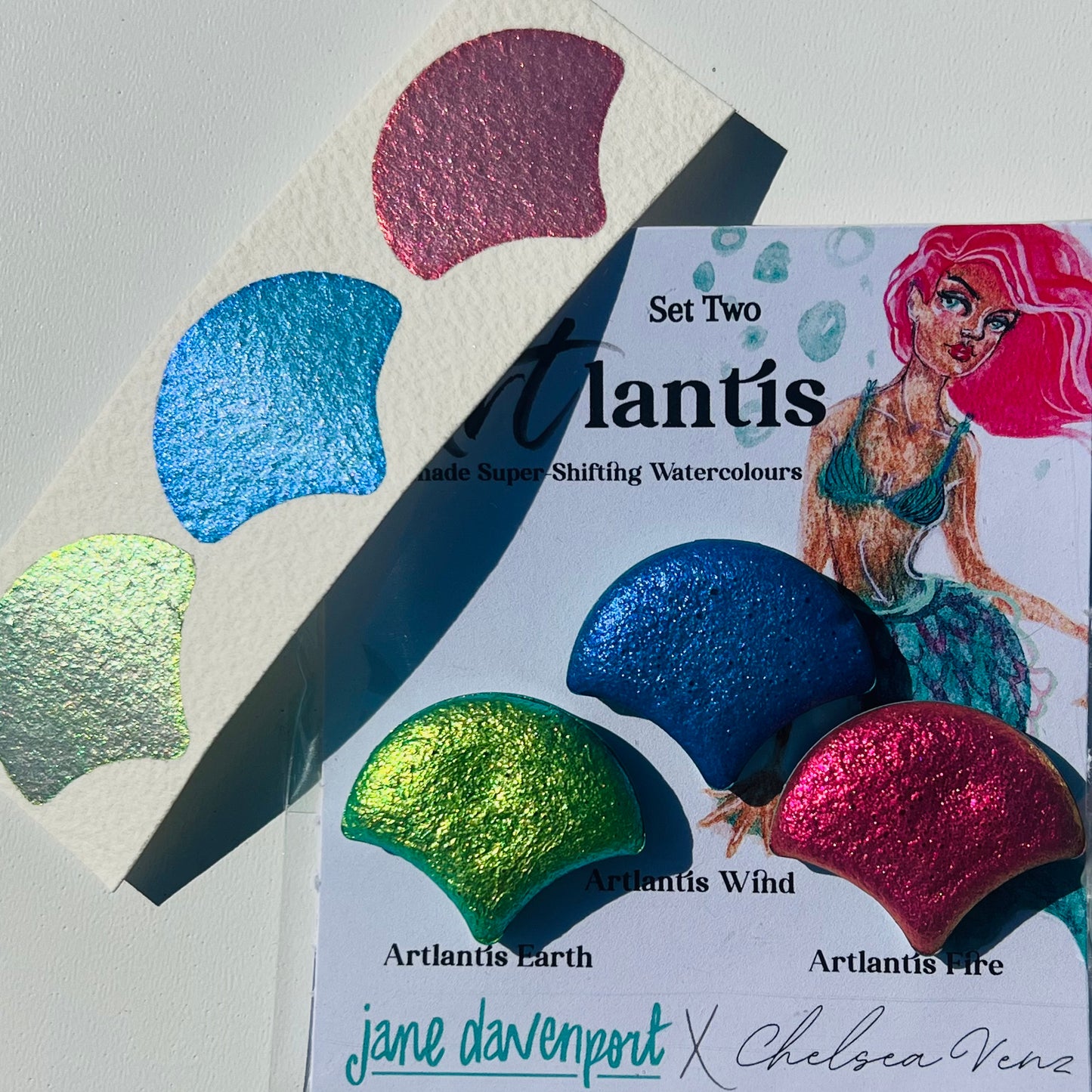 ARTlantis Super Shifting Watercolour Set x Jane Davenport Collaboration