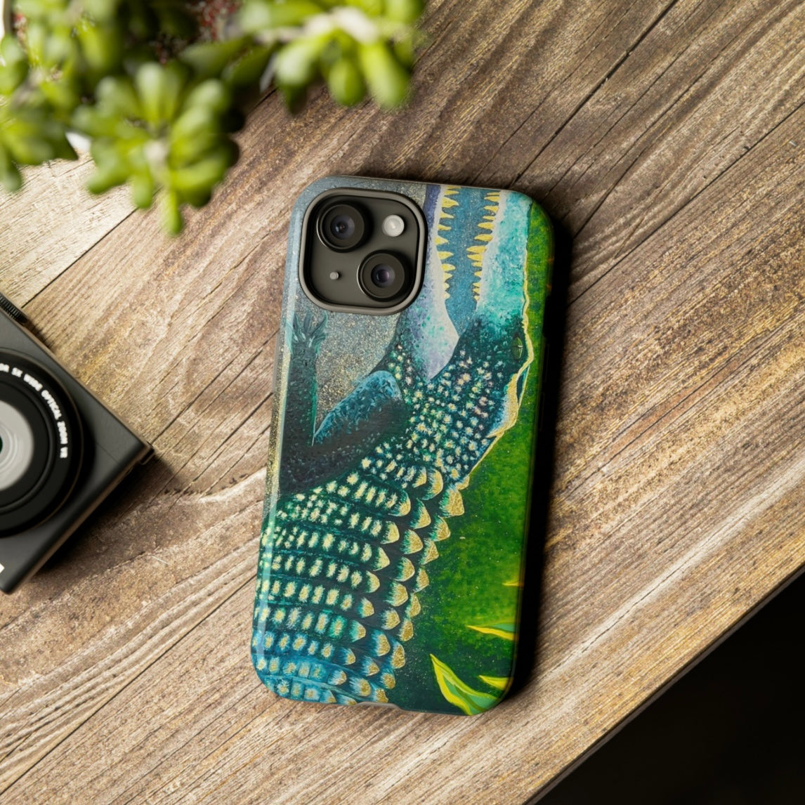 ‘Prada the Crocodile’ Tough iPhone Case