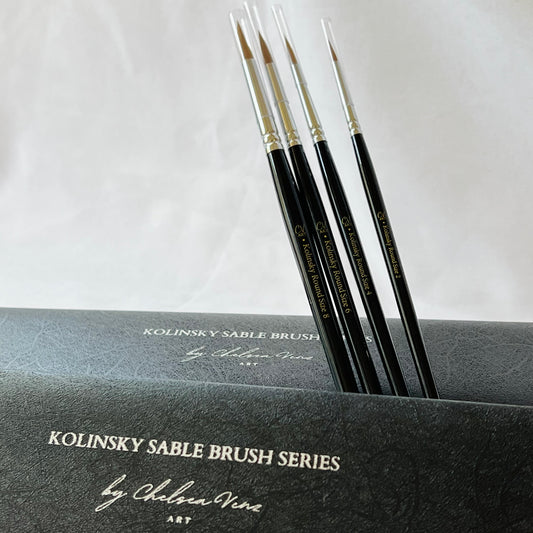 Kolinsky Sable Brush Series Size 4