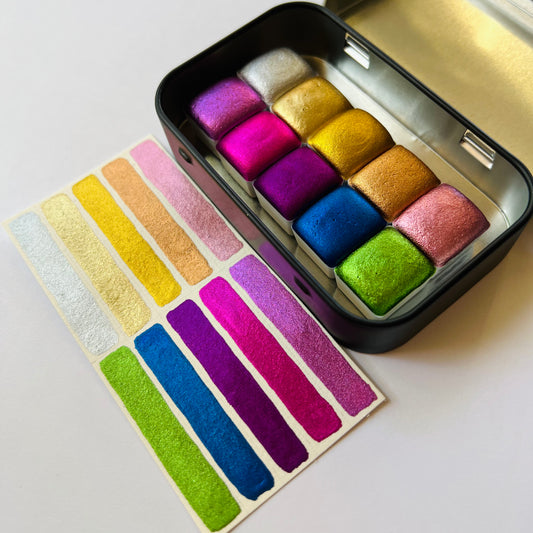 Chrome Watercolour Set