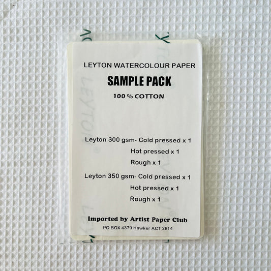 Leyton Watercolour Paper Sample Pack
