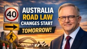 Australia Road Law Changes Start Tomorrow: What Drivers Must Know to Avoid Fines in 2026